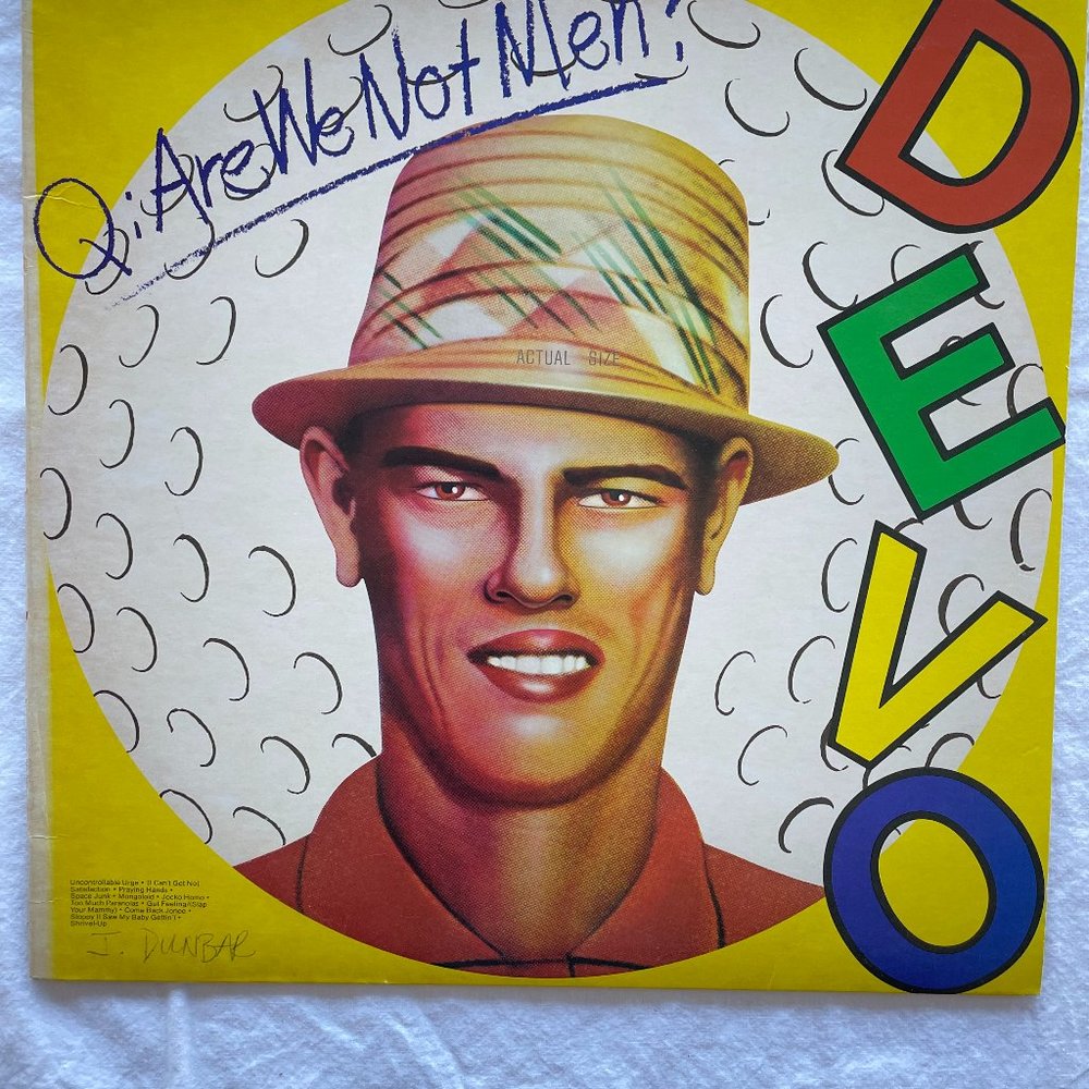 Vinyl Record Album - Devo - Q: Are We Not Men A: We are Devo!